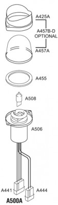 A506 Series Flash Tube Assembly
