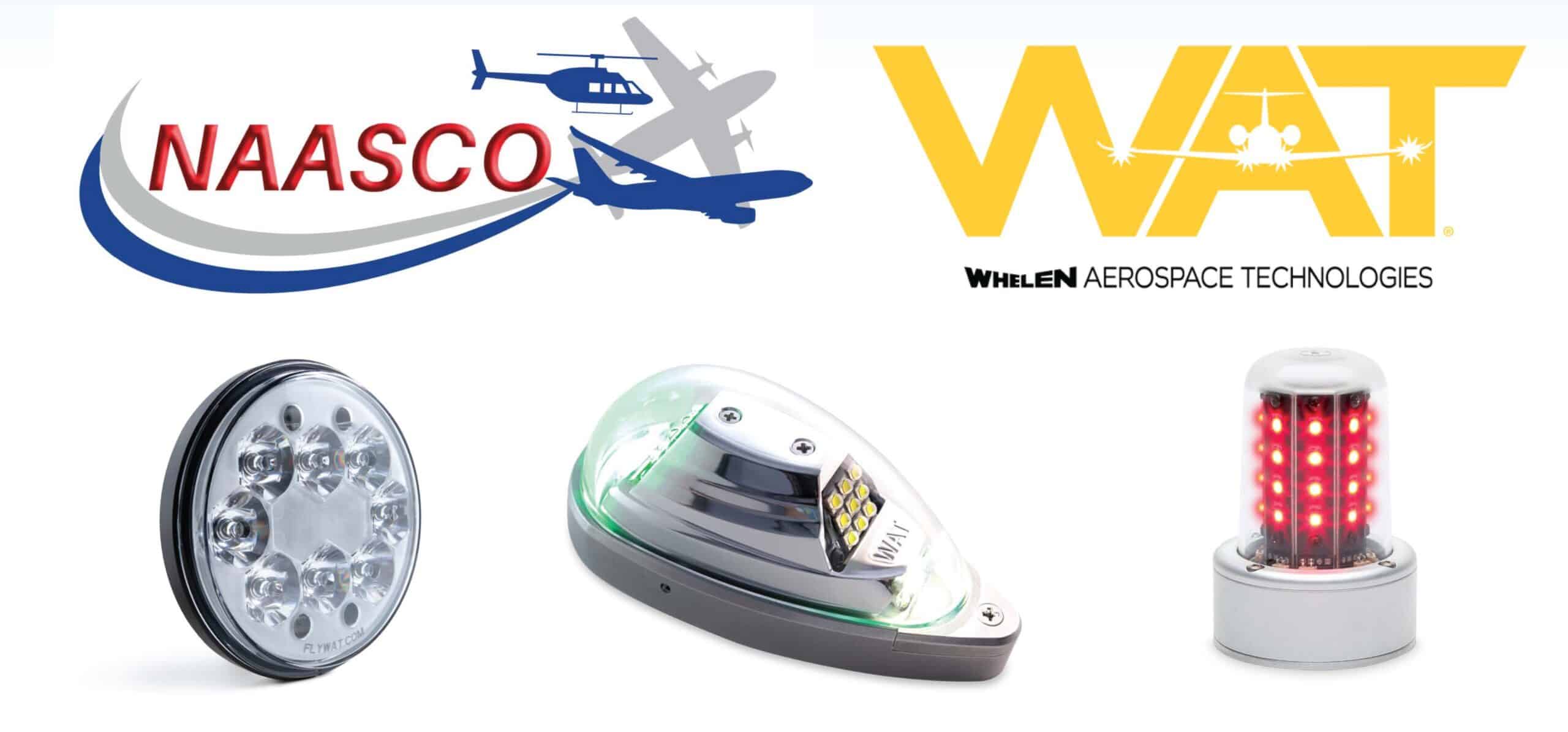 NAASCO ANNOUNCES RESELLER AGREEMENT WITH WHELEN AEROSPACE TECHNOLOGY (WAT)