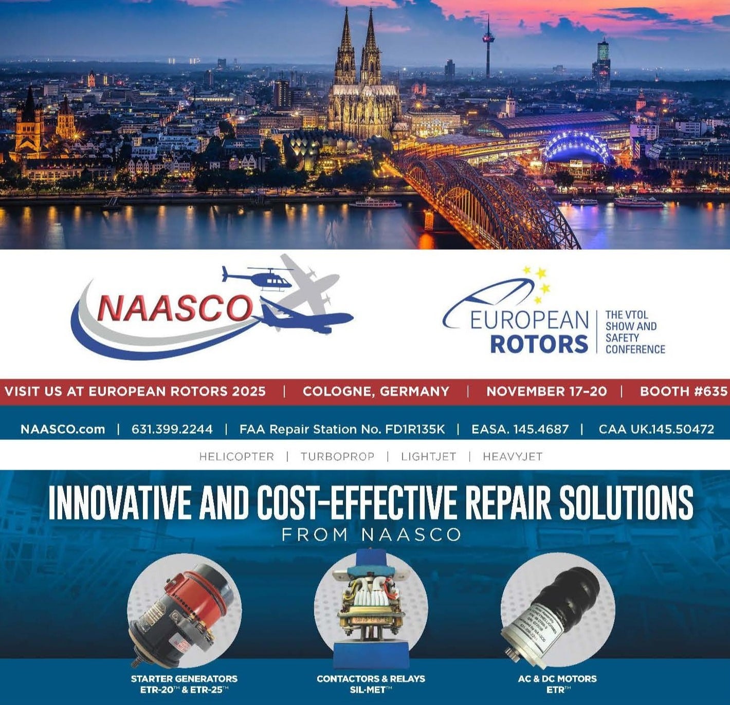 JOIN THE NAASCO TEAM AT EUROPEAN ROTORS